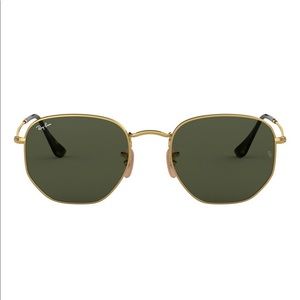 NWOT Ray-Ban Hexagonal Sunglasses 54